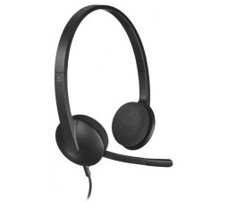 Slika proizvoda: Logitech H340 slušalice s mikrofonom, USB, crna