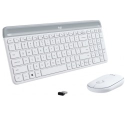 Slika proizvoda: LOGITECH Slim Wireless Keyboard and Mouse Combo MK470-OFFWHITE- Croatian