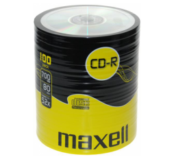 Slika proizvoda: Maxell CD-R 52x, 700MB 100 kom shrink