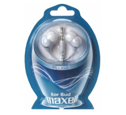 Slika proizvoda: Maxell Plugz in-ear slušalice, bijele