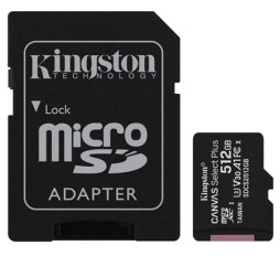 Slika proizvoda: Memorijska kartica MEM SD MICRO 512GB Canvas Plus + ADP SDCS2/512GB