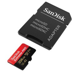 Slika proizvoda: Memorijska kartica Memorijska kartica SanDisk Extreme Pro microSDXC, A1, V30, U3 256GB MEM SD SANDISK SDSQXCD-256G-GN6MA