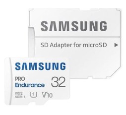 Slika proizvoda: Memorijska kartica Memorijska kart. SD micro SAM PRO Endurance 32GB +Adapter MB-MJ32KA/EU Memorija SD micro 32GB