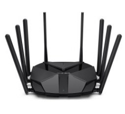 Slika proizvoda: Mercusys MR90X AX600 bežični usmjerivač (Dual-Band WiFi 6 Router) 1148Mbps/4804Mbps (2.4GHz/5GHz),802.11ax/ac/a/b/g/n, 2×G-LAN, 1×G-WAN, 1× 2.5 Gbps WAN/LAN, 8x dBi fiksne omni-direkcione antene