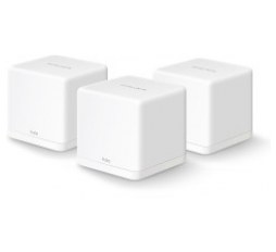 Slika proizvoda: Mercusys Halo H30G(3-pack) AC1300 Whole-Home Mesh Wi-Fi, Dual-Band 400Mbps/867Mbps (2.4GHz/5GHz), 802.11 a/b/g/n/ac, 2×G-LAN