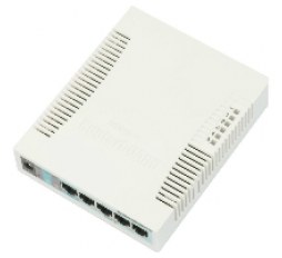 Slika proizvoda: Mikrotik Cloud Smart Switch CSS106-5G-1S (RB260GS) 5-port Gigabit smart preklopnik sa SFP cage, SwOS, plastično kućište, PSU 