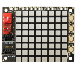Slika proizvoda: ML-R 8x8 bicolor display, CAN Bus,UART, 4 switches