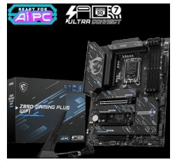 Slika proizvoda: MSI MB Z890 GAMING PLUS WIFI, S.1851, 4xDDR5/9200(OC), PCIe 5.0,WiFI/BT, HDMI/DP, ATX