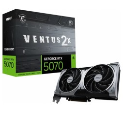 Slika proizvoda: MSI RTX 5070 Ventus 2X OC 12GB GDDR7, 12GB GDDR7/192bit, PCI-E 5.0, 1xHDMI/3×DP