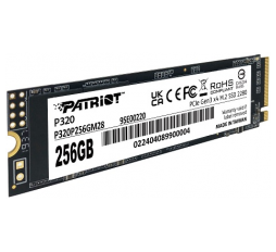 Slika proizvoda: Patriot SSD P320 R2200/W1200, 256GB, M.2 NVMe