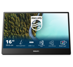 Slika proizvoda: Philips monitor 16B1P3302 15,6", USB-C, prijenosni