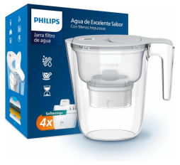 Slika proizvoda: Philips vrč 3 filtera za vodu AntiscaleAWP2943WHT4