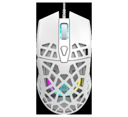 Slika proizvoda: CANYON Puncher GM-20 High-end Gaming Mouse with 7 programmable buttons, Pixart 3360 optical sensor, 6 levels of DPI and up to 12000, 10 million times key life, 1.65m Ultraweave cable, Low friction with PTFE feet and colorful RGB lights, Black, size:126x67.5x39.5mm, 110g