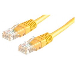 Slika proizvoda: Roline UTP mrežni kabel Cat.5e, 0.5m, žuti