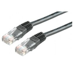 Slika proizvoda: Roline UTP mrežni kabel Cat.5e, 0.5m, crni