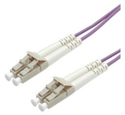 Slika proizvoda: Roline VALUE optički kabel 50/125µm LC/LC Duplex, OM4, 2.0m, ljubičasti