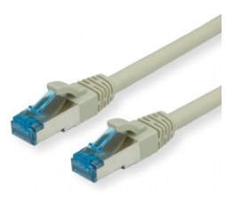 Slika proizvoda: Roline VALUE S/FTP mrežni kabel Cat.6a, sivi, 1.0m