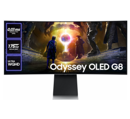 Slika proizvoda: Samsung 34" LS34DG850SUXDU,QHD OLED,175hz,HAS,zvuč