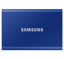 Slika proizvoda: Samsung SSD T7  External 1TB, USB 3.2, 1050/1000 MB/s, included USB Type C-to-C and Type C-to-A cables, 3 yrs, indigo blue, EAN: 8806090312410