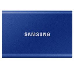 Slika proizvoda: Samsung SSD T7  External 2TB, USB 3.2, 1050/1000 MB/s, included USB Type C-to-C and Type C-to-A cables, 3 yrs, indigo blue, EAN: 8806090312403