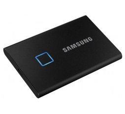 Slika proizvoda: SAMSUNG T7 Touch 2TB External SSD, Read/Write: 1050/1000 MB/s, USB Type C-to-C and Type C-to-A cables, USB 3.2, black