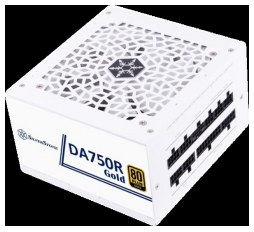 Slika proizvoda: SilverStone DA750R Gold, 750W 80 PLUS Gold ATX 3.0 & PCIe 5.0 Fully Modular PSU, Gen5 12V-2x6 PCIe connector, Silent running 120mm fan with advanced semi-fanless operation, Retail, Black