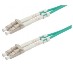 Slika proizvoda: STANDARD optički kabel 50/125µm LC/LC Duplex, OM3, 3.0m, tirkizni