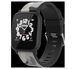 Slika proizvoda: CANYON Teenager smart watch, 1.3 inches IPS full touch screen, black plastic body, IP68 waterproof, BT5.0, multi-sport mode, built-in kids game, compatibility with iOS and android, 155mAh battery, Host: D42x W36x T9.9mm, Strap: 240x22mm, 33g