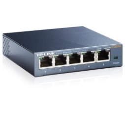 Slika proizvoda: TP-Link 5-port Gigabit Desktop preklopnik (Switch), 5×10/100/1000M RJ45 ports, metalno kućište