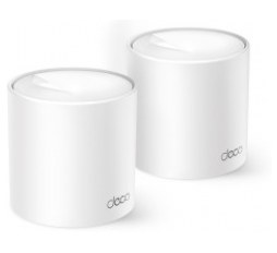 Slika proizvoda: TP-Link AX1500 Deco X10 (2-pack) Mesh Wi-Fi 6 Dual-Band, 300 Mbps/1201 Mbps (2,4GHz/5GHz) 2×Gigabit port, Deco App