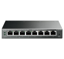Slika proizvoda: TP-Link TL-SG108PE, PoE 8-port GbE switch, metalno