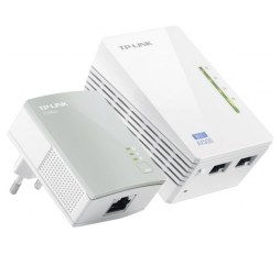 Slika proizvoda: TP-Link TL-WPA4220 KIT AV600 Powerline Wi-FI  KIT,300Mbps at 2.4GHz,802.11b/g/n, 600Mbps Powerline,HomePlug AV,2 Fast Ports,Plug and Play, Wi-Fi Clone/ Wi-Fi On