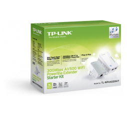 Slika proizvoda: TP-Link TL-WPA4220KIT, 300Mbps Wi-Fi powerline ext