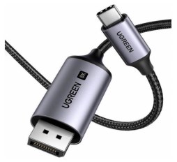 Slika proizvoda: UGREEN kabel , USB C (M) na Displayport (M), 2m, 8K@60Hz, crni