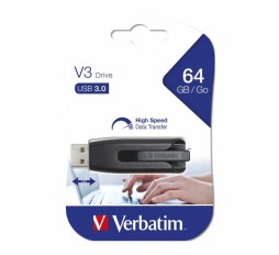 Slika proizvoda: USB STICK VERBATIM 3.0 #49174 64GB STORENGO V3 BLACK