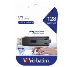 Slika proizvoda: USB STICK VERBATIM 3.0 #49189 128GB STORENGO V3 BLACK