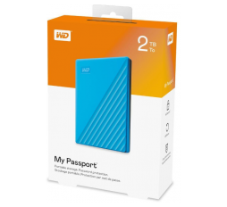 Slika proizvoda: WD Passport 2TB Portable, USB 3.0 Plavi