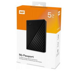 Slika proizvoda: WD Passport 5TB Portable, USB 3.0 crni
