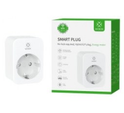 Slika proizvoda: WOOX WiFi Smart utičnica EU, 16A/3680W, WooxHome app, voice control - Alexa & Google Assistant (R6118)