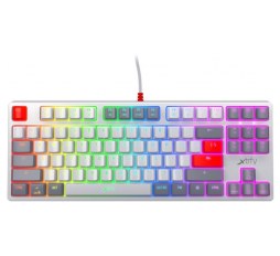 Slika proizvoda: XTRFY K4 RGB Tenkeyless RETRO Edition, Mechanical gaming keyboard with RGB, US