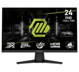 Slika proizvoda: Zaslon MSI MAG 244F / 23.8" / FHD / IPS / 200Hz / 0.5ms (GtG) / črn