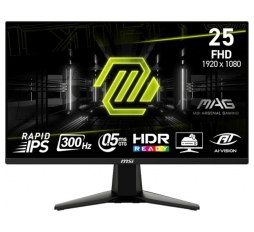 Slika proizvoda: Zaslon MSI MAG 255XF / 24.5" / FHD / IPS / 300Hz / 0.5ms (GtG) / črn