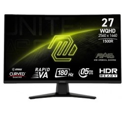 Slika proizvoda: Zaslon MSI MAG 274CQF 27" / WQHD / Rapid VA / 180Hz / 0,5ms GtG (črn)