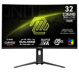 Slika proizvoda: Zaslon MSI MAG 321CUPDF / 31.5" / UHD / VA / 160Hz / 0.5ms (GtG) / črn - nastavljiv po višini - PD 15W