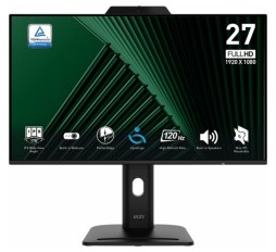 Slika proizvoda: Zaslon MSI PRO MP272PMG / 27" / FHD / IPS / 120Hz / 1ms (MPRT) / črn - nastavljiv po višini